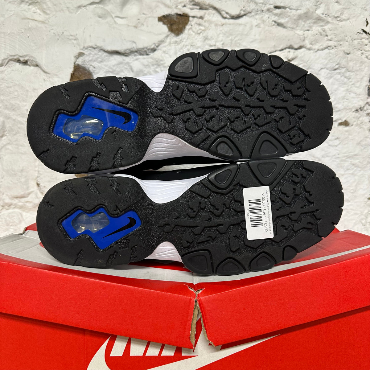 Nike Air Max 2 CB 94 Black Varsity Royal Sz 11
