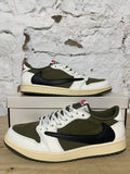 Air Jordan 1 Low Travis Scott Medium Olive Sz 10.5 DS