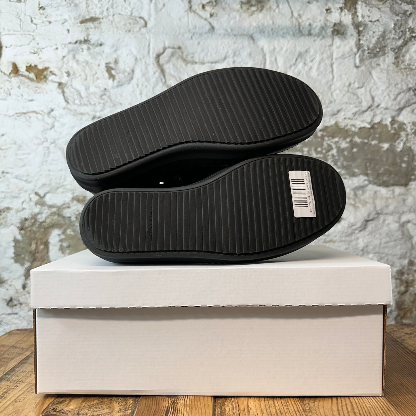Rick Owens Triple Black Sneaker Sz 9 (42)
