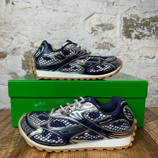 Bottega Veneta Abyss Silver Orbit Sneaker Sz 9 (42)