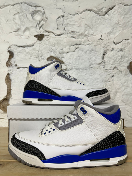 Air Jordan 3 Racer Blue Sz 10.5