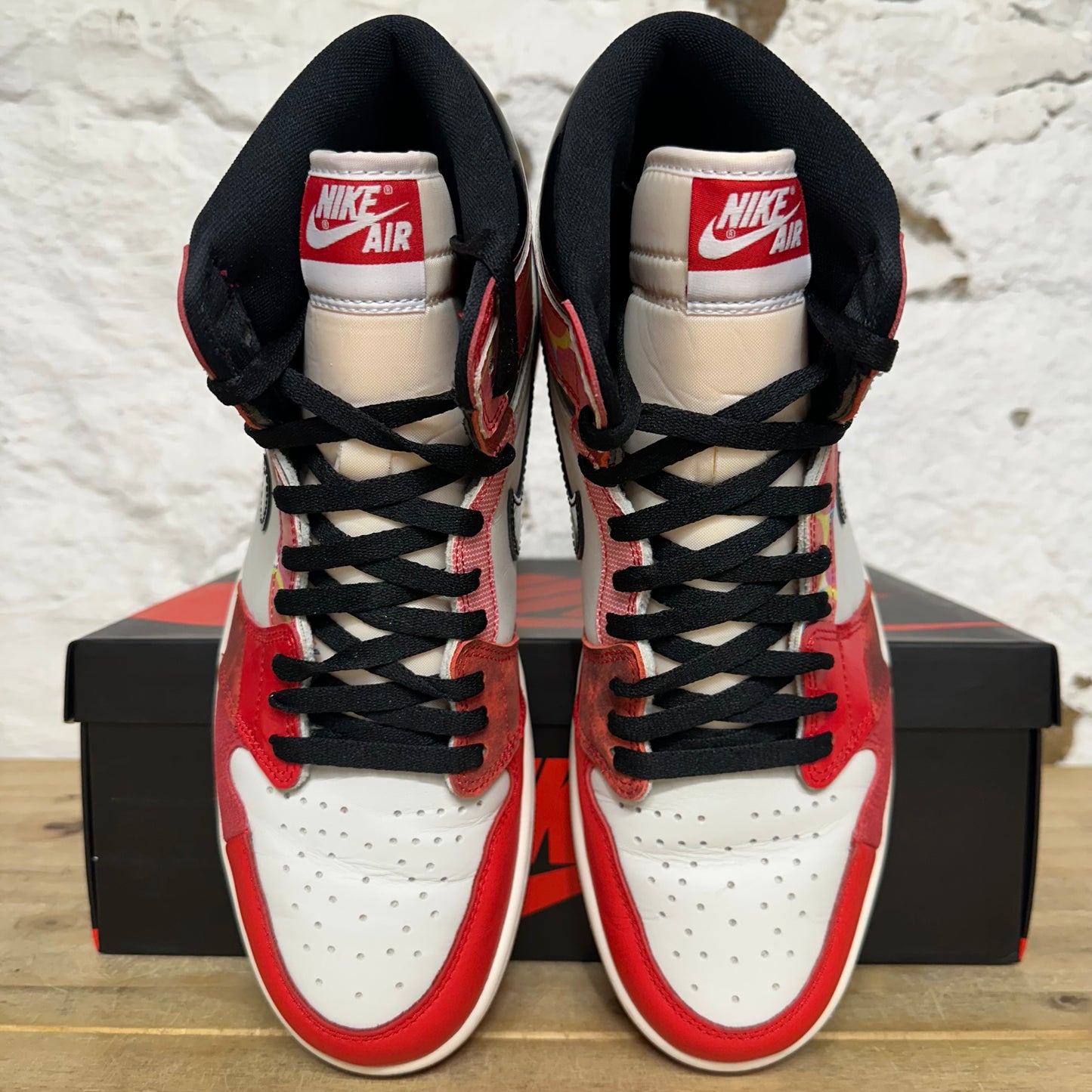 Air Jordan 1 High Spider-Man Across the Spider-Verse Sz 11