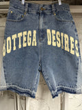 Bottega Desires Denim Shorts Sz 30