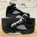 Air Jordan 5 Black Metallic Sz 8.5 DS