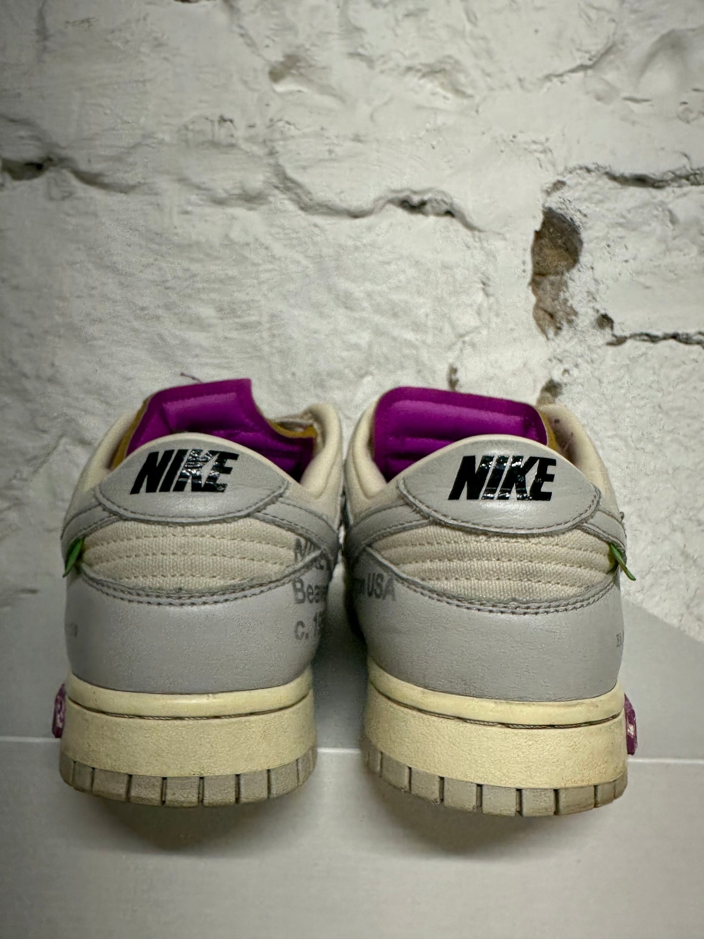 Nike Dunk Low Off-White Lot 3 Sz 8.5