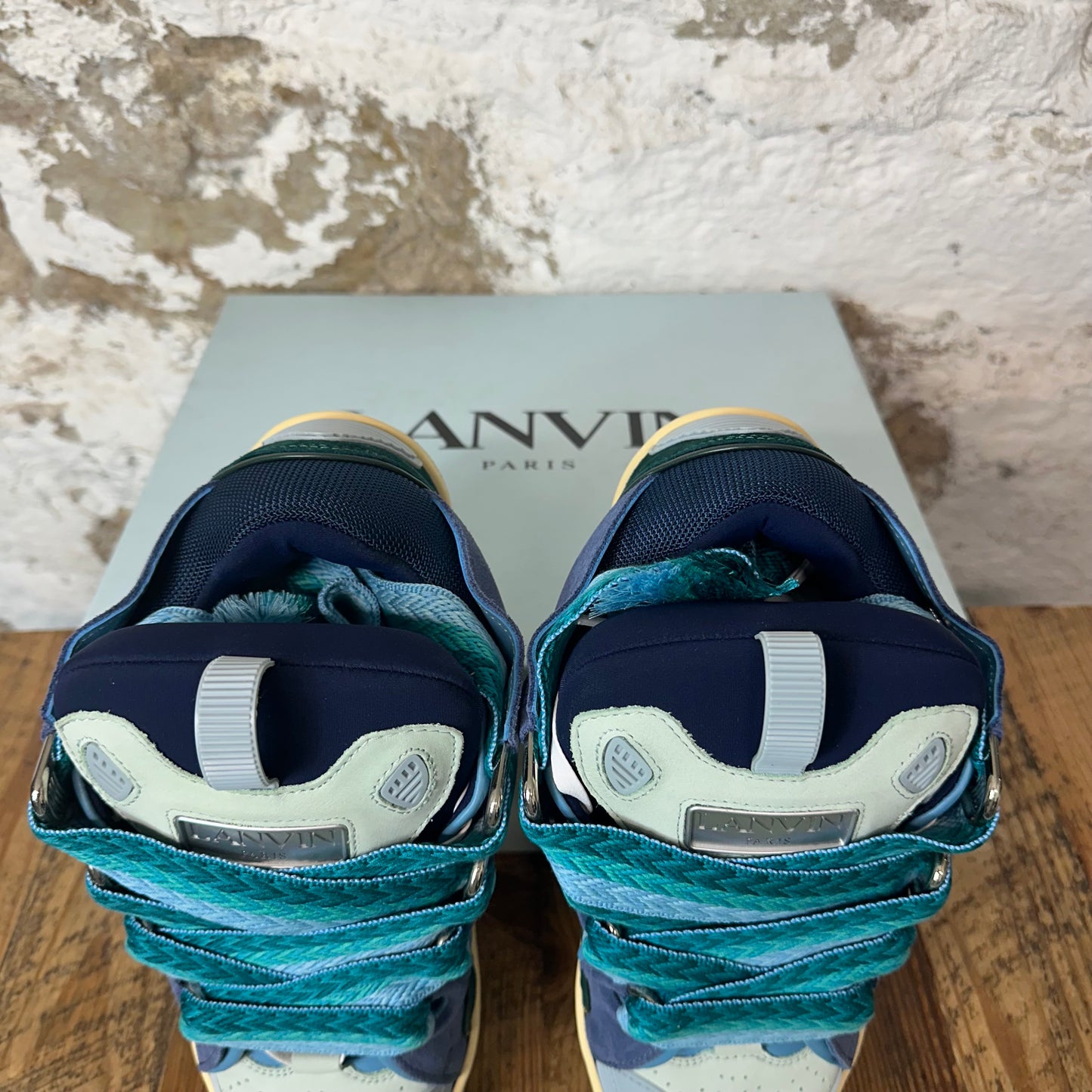 Lanvin Curb Multi Blue Sneaker