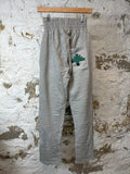 Vertabrae Green Spell Gray Sweatpants