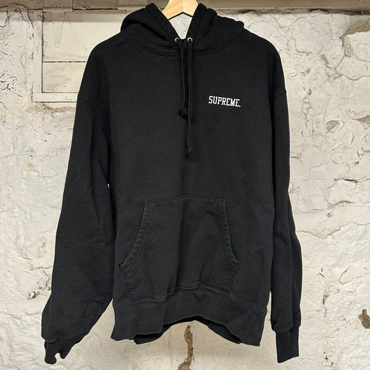 Supreme Dogs 4 Life Black Hoodie Sz L