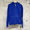 Godspeed OG Logo Blue Zip Up Hoodie Sz XS