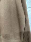 Fear of God Essentials Brown Chest Logo Hoodie Sz XS