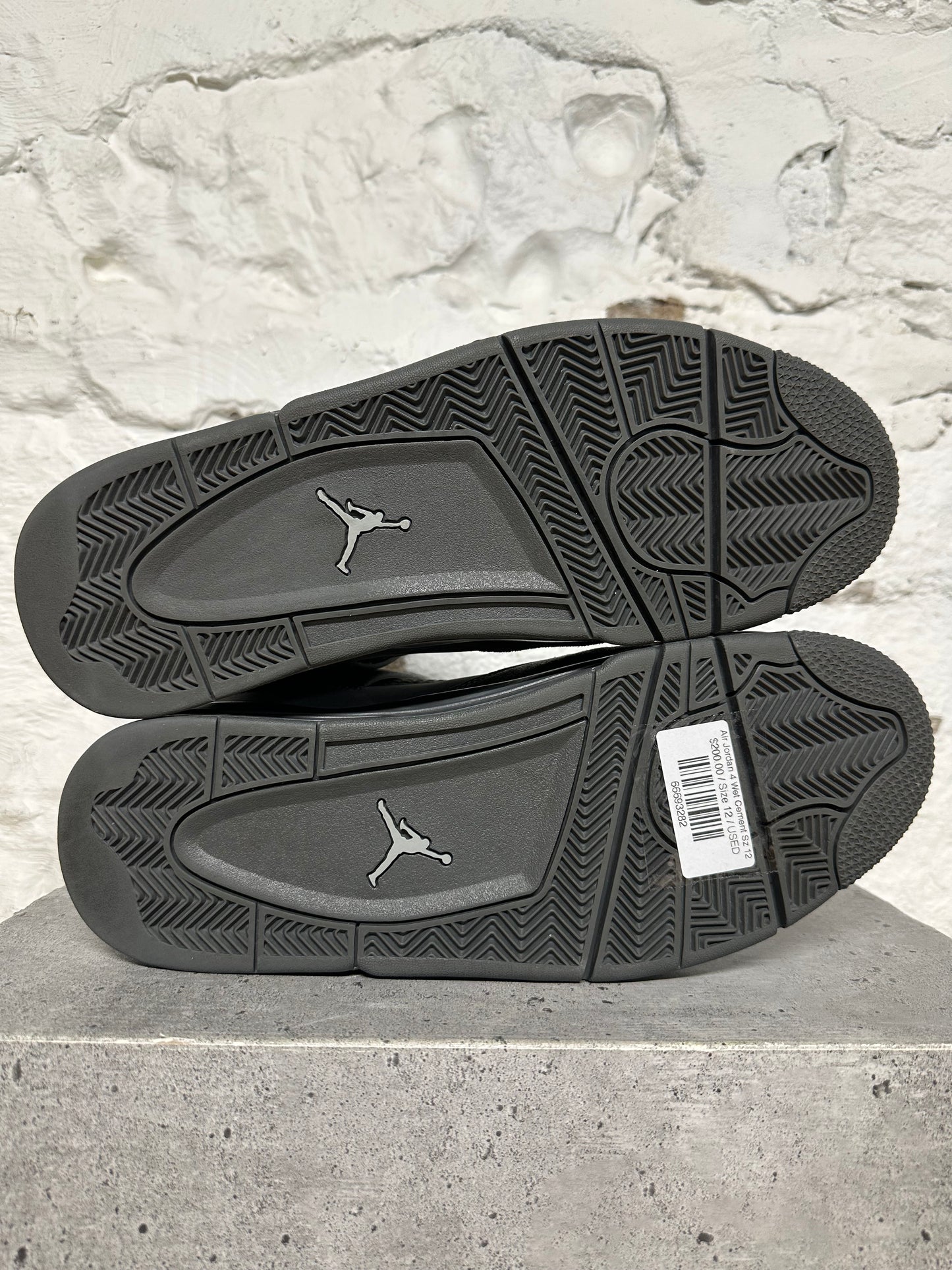 Air Jordan 4 Paris Olympics Wet Cement Sz 12