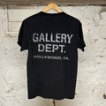 Gallery Dept Black White T-Shirt Sz S