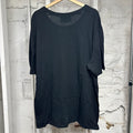 Gucci Vintage Logo Black T-Shirt Sz XXXL