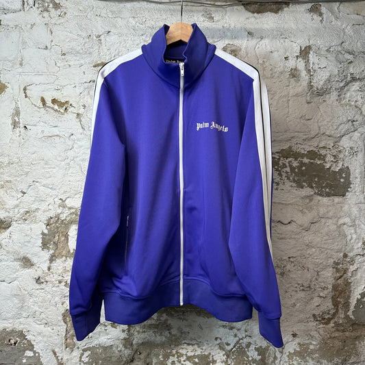 Palm Angels Purple Track Jacket Sz XL