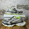 Balenciaga 3XL Grey Neon Green Sneaker Sz 10 (43)