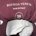 Bottega Veneta Burgundy Silver Orbit Sneaker Sz 6 (38) DS