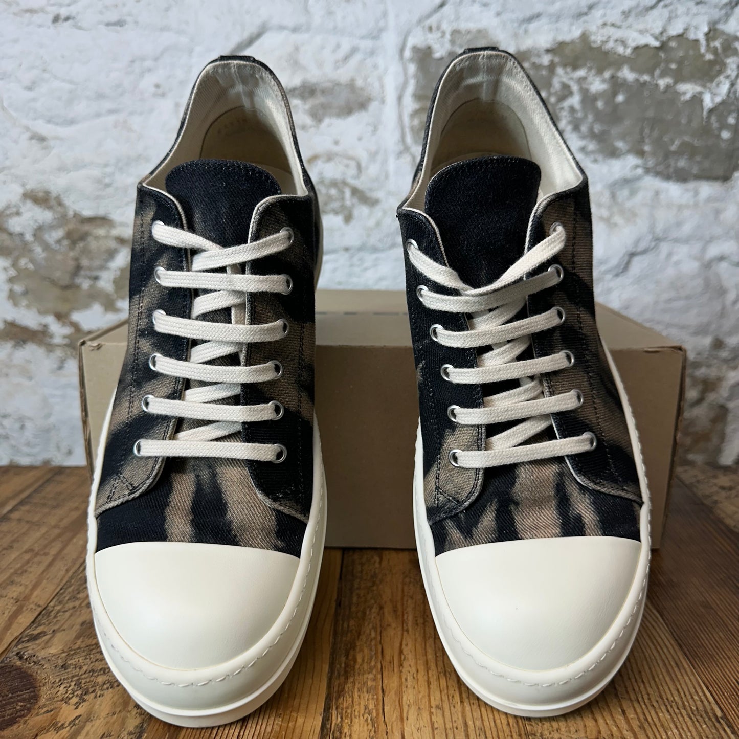 Rick Owens DRKSHDW Black Terra Milk Sneaker Sz 11