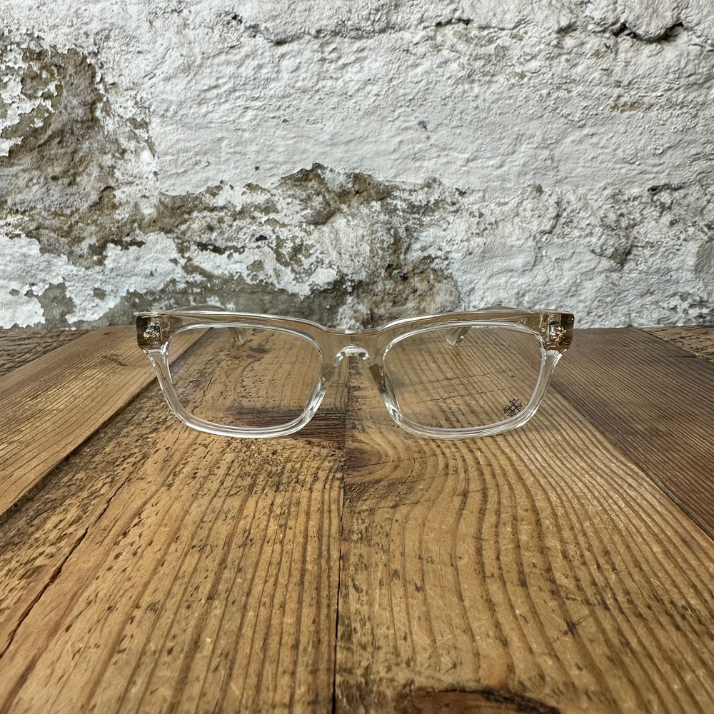 Chrome Hearts Vagilante Clear Glasses