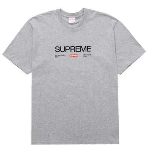 Supreme EST 1994 T-shirt Gray Sz XL DS
