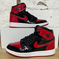 Air Jordan 1 High Patent Bred Sz 5Y