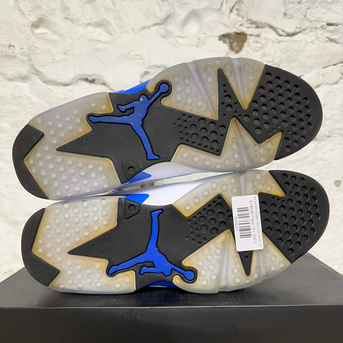 Air Jordan 6 Sport Blue (2014) Sz 10