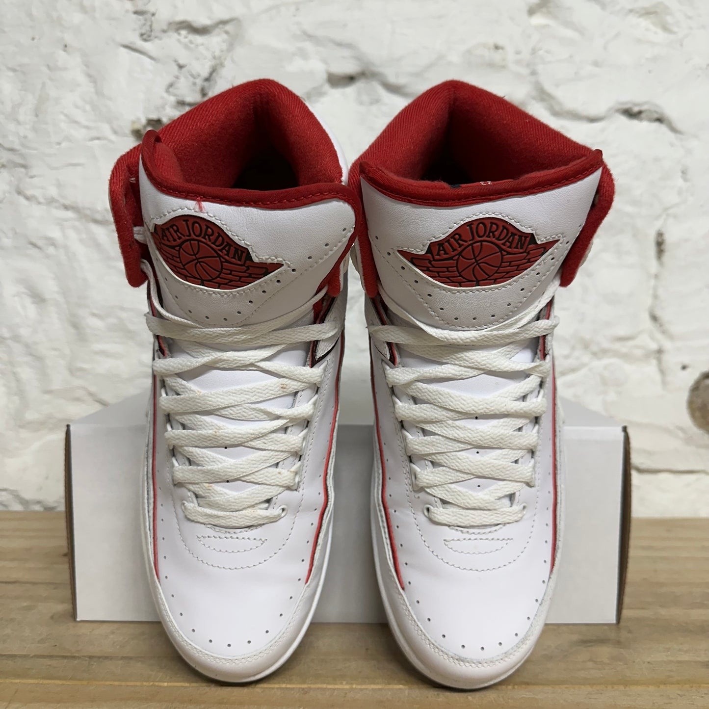Air Jordan 2 White Red (2014) Sz 12
