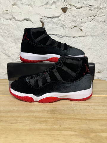 Air Jordan 11 High Velvet Bred Sz 10.5 (12W) DS