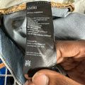 Amiri Plain Light Blue Denim Jeans Sz 28