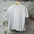 Saint Vanity Black Griffin T-shirt White Sz S