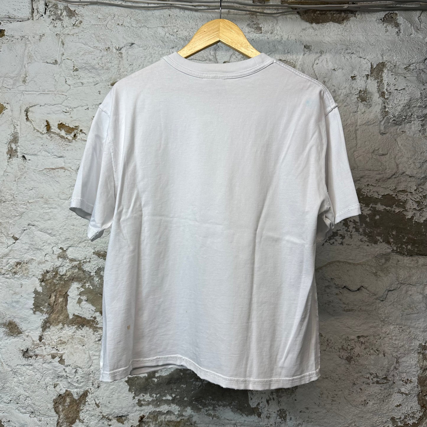 Saint Vanity Black Griffin T-shirt White Sz S