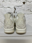 Air Jordan 4 Metallic Gold Sz 9 (10.5W)