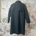 Prada Nylon Black Trench Jacket Sz XS (42)