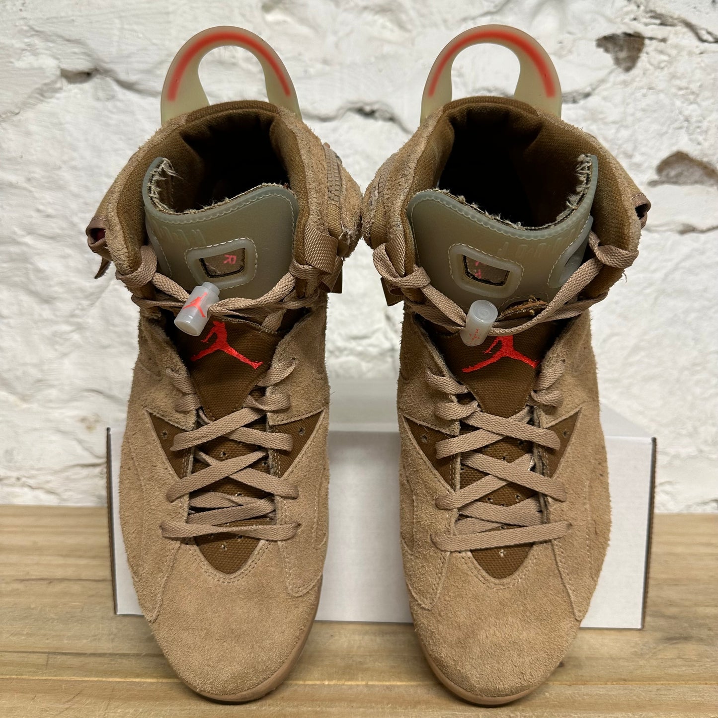 Air Jordan 6 Travis Scott British Khaki Sz 13