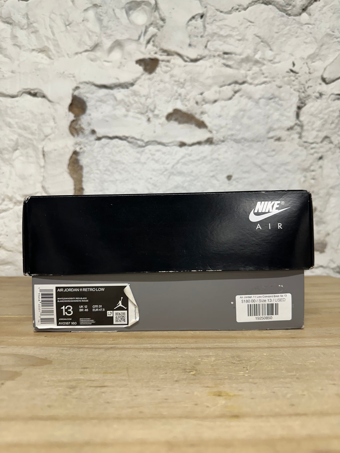 Air Jordan 11 Low Concord Bred Sz 13