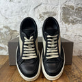Rick Owens Vintage Black Leather Milk Sneaker Sz 8 (41)