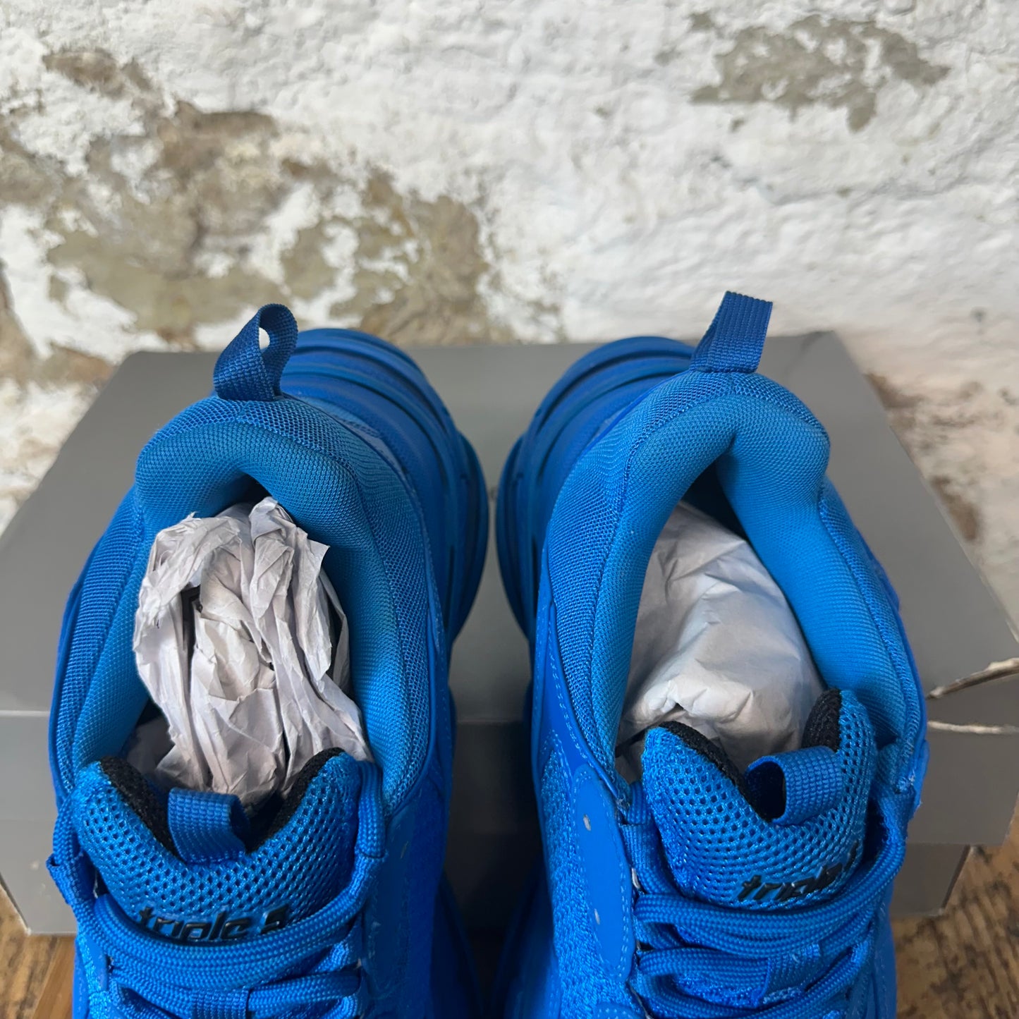 Balenciaga Triple S Triple Blue Sneaker Sz 10 (43)