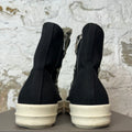 Rick Owens High Hexa Lace Black Milk Sneaker Sz 14 (47)
