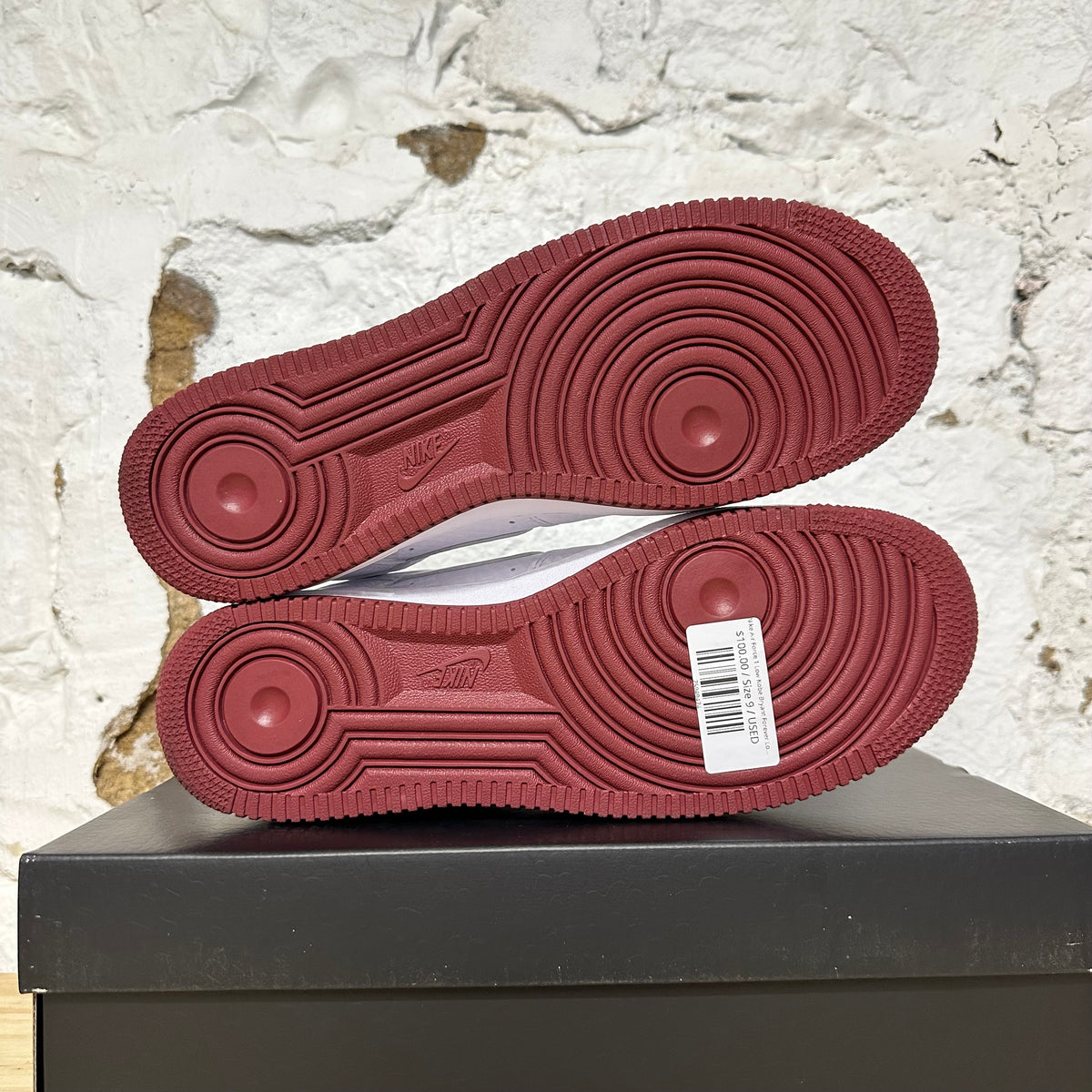 Nike Air Force 1 Low Kobe Bryant Forever Lower Merion Home Sz 9