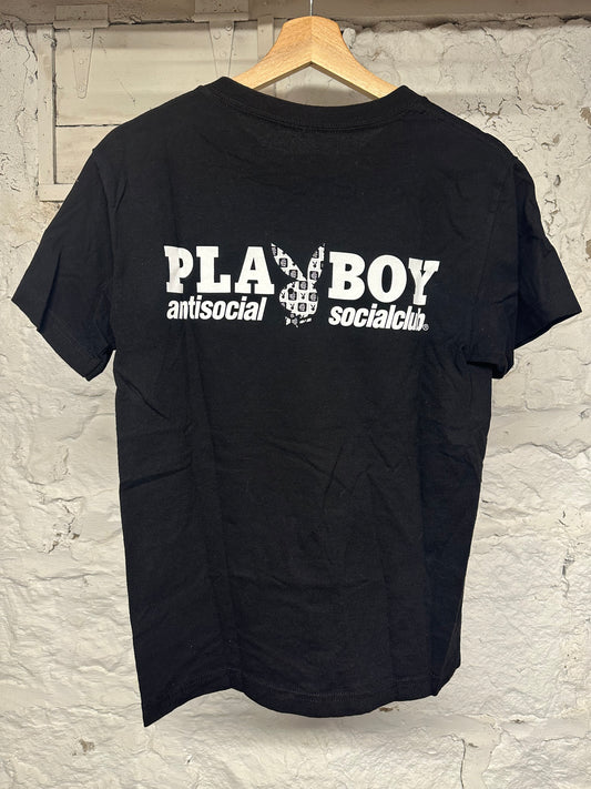ASSC Playboy T-shirt Black Sz S