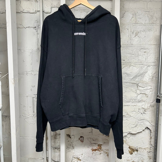 Off-White Marker Black Hoodie Sz L