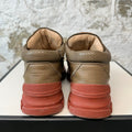 Gucci Flashtrek Brown Maroon Boot Sneaker Sz 7