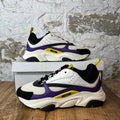 Dior B22 Yellow Purple White Sneaker Sz 9 (42)