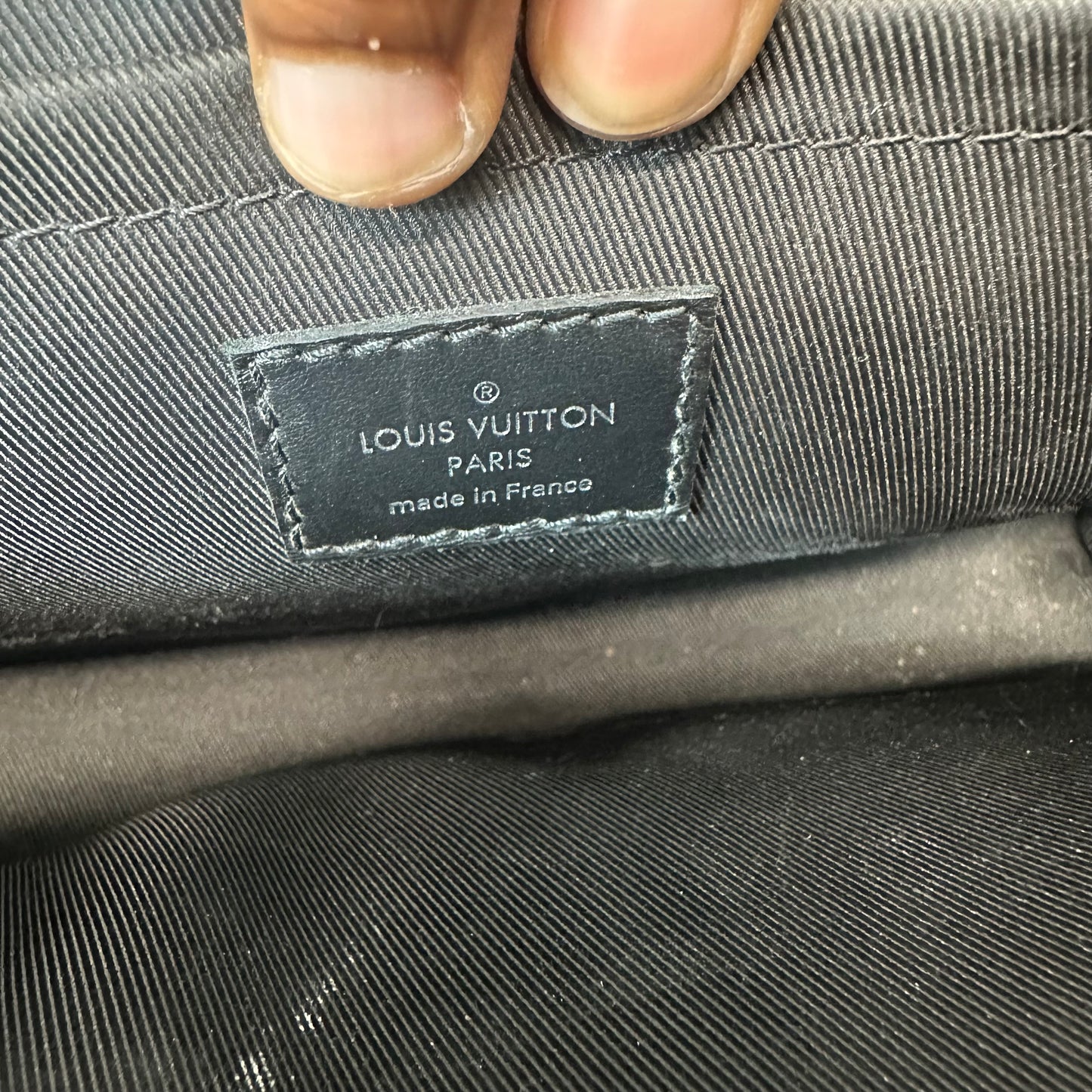 Louis Vuitton Monogram Eclipse Trunk Messenger Bag