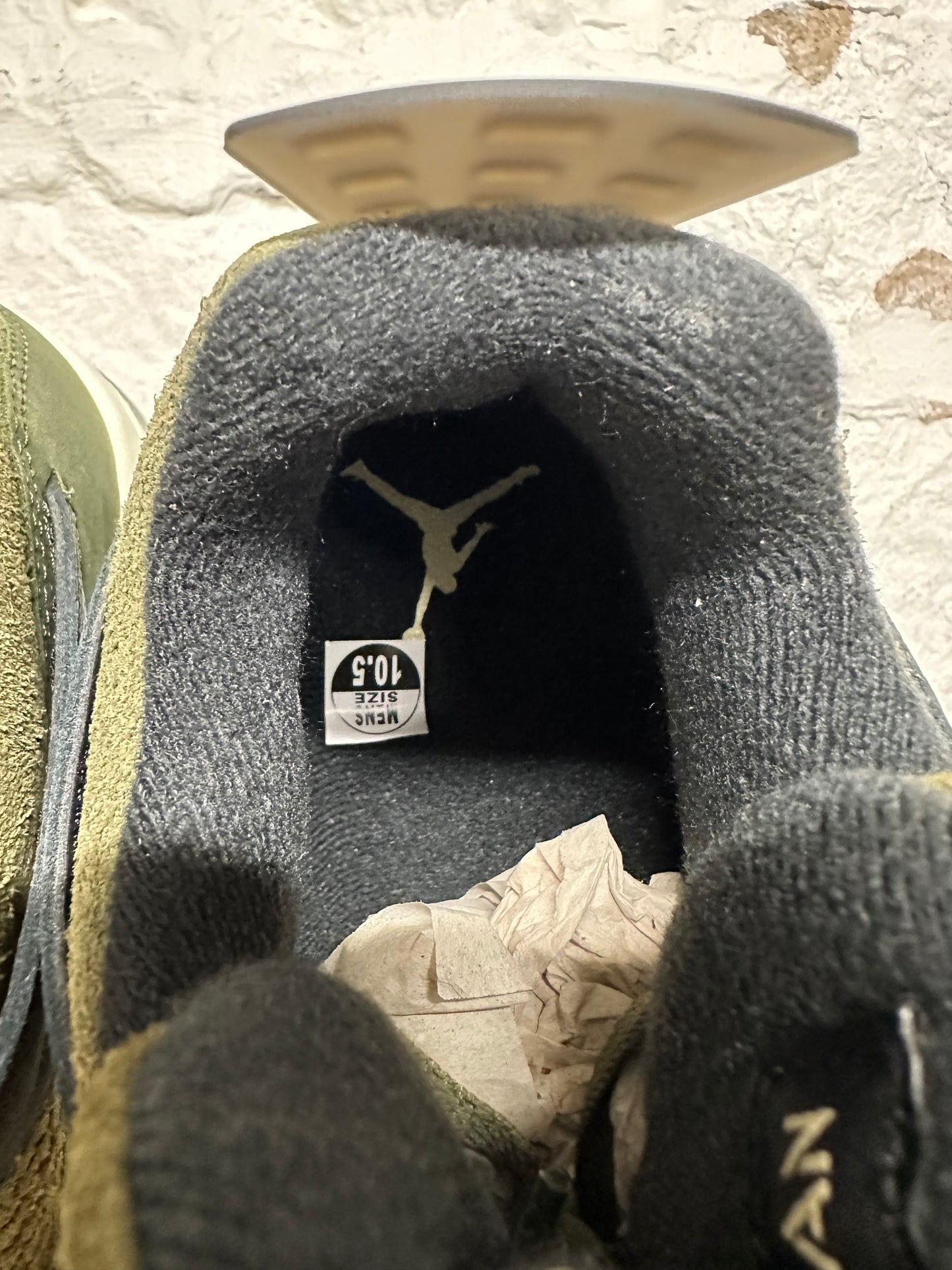 Air Jordan 4 Craft Olive Sz 10.5 DS