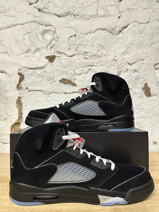 Air Jordan 5 Black Metallic Sz 14 DS