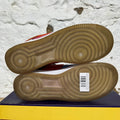 Nike Air Force 1 Low Undefeated Multi Patent Total Orange Sz 9