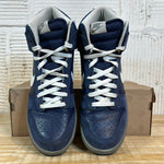 Nike Dunk High Midnight Navy Sz 9.5