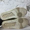 Louis Vuitton Beige Cream Skate Sneaker Sz 8 (6.5LV)
