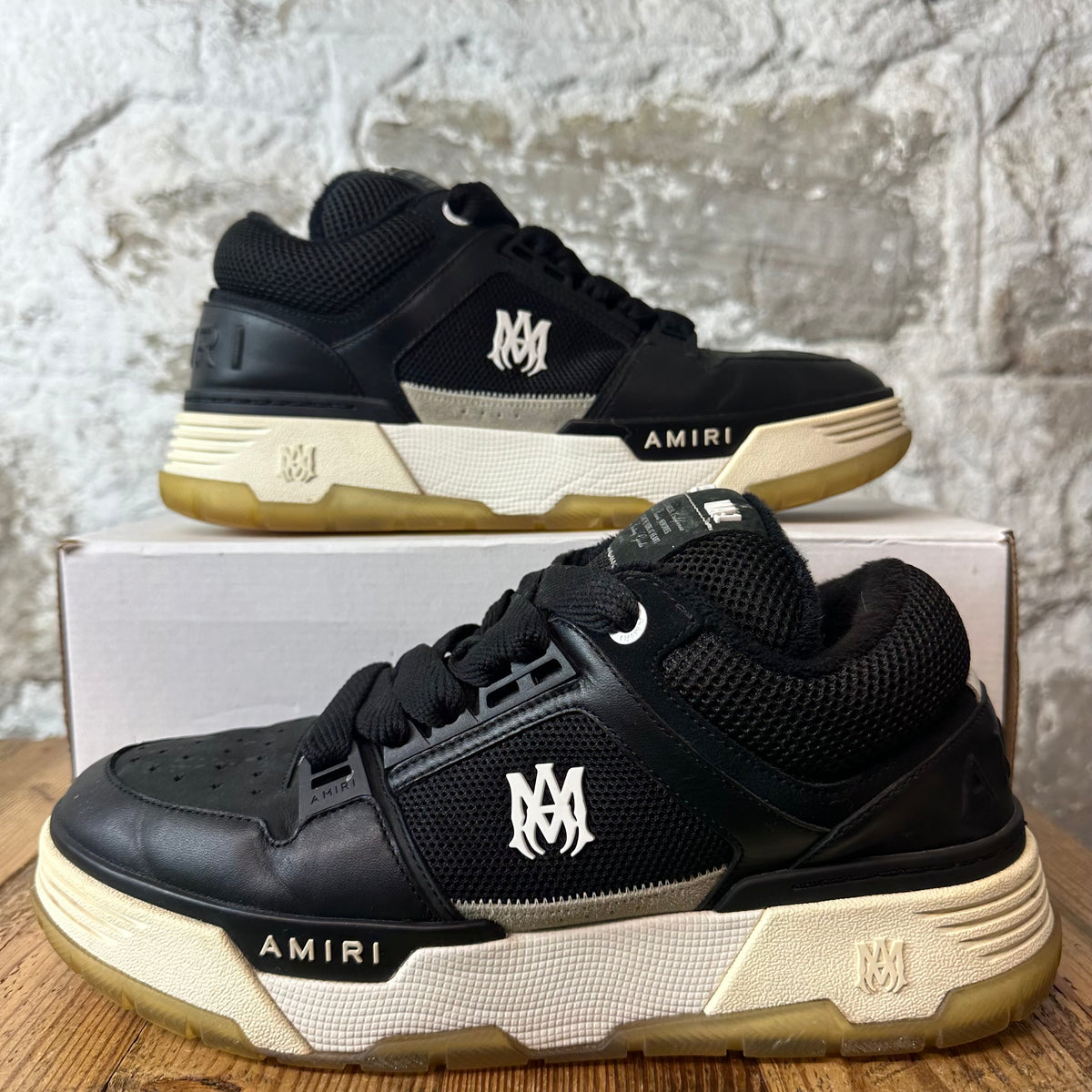 Amiri MA-1 Black White Sneaker Sz 11 (44)