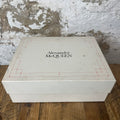 Alexander Mcqueen Bue Silver Nappa Joey Sneaker Sz 10.5 (43.5)